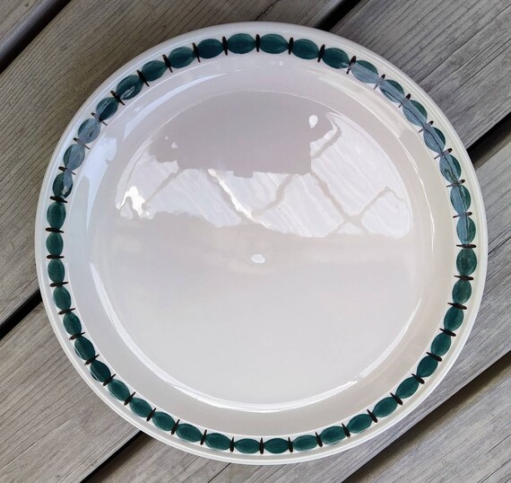 Arabia Rare Minna Handpainted Dinner Plate by Olga Osol Arabia