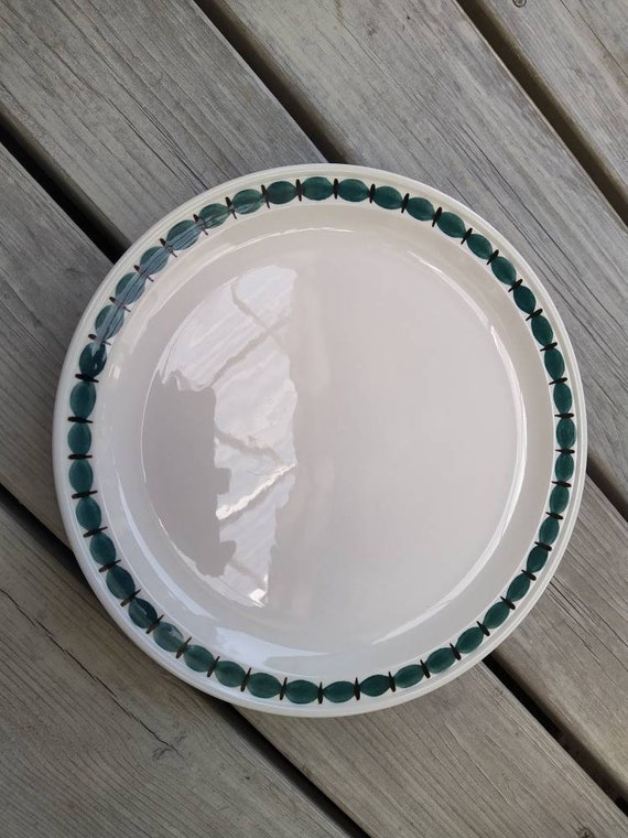 Arabia Rare Minna Handpainted Dinner Plate by Olga Osol Arabia