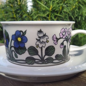 Arabia Flora NEW Tea cup  Arabia Finland Esteri Tomula