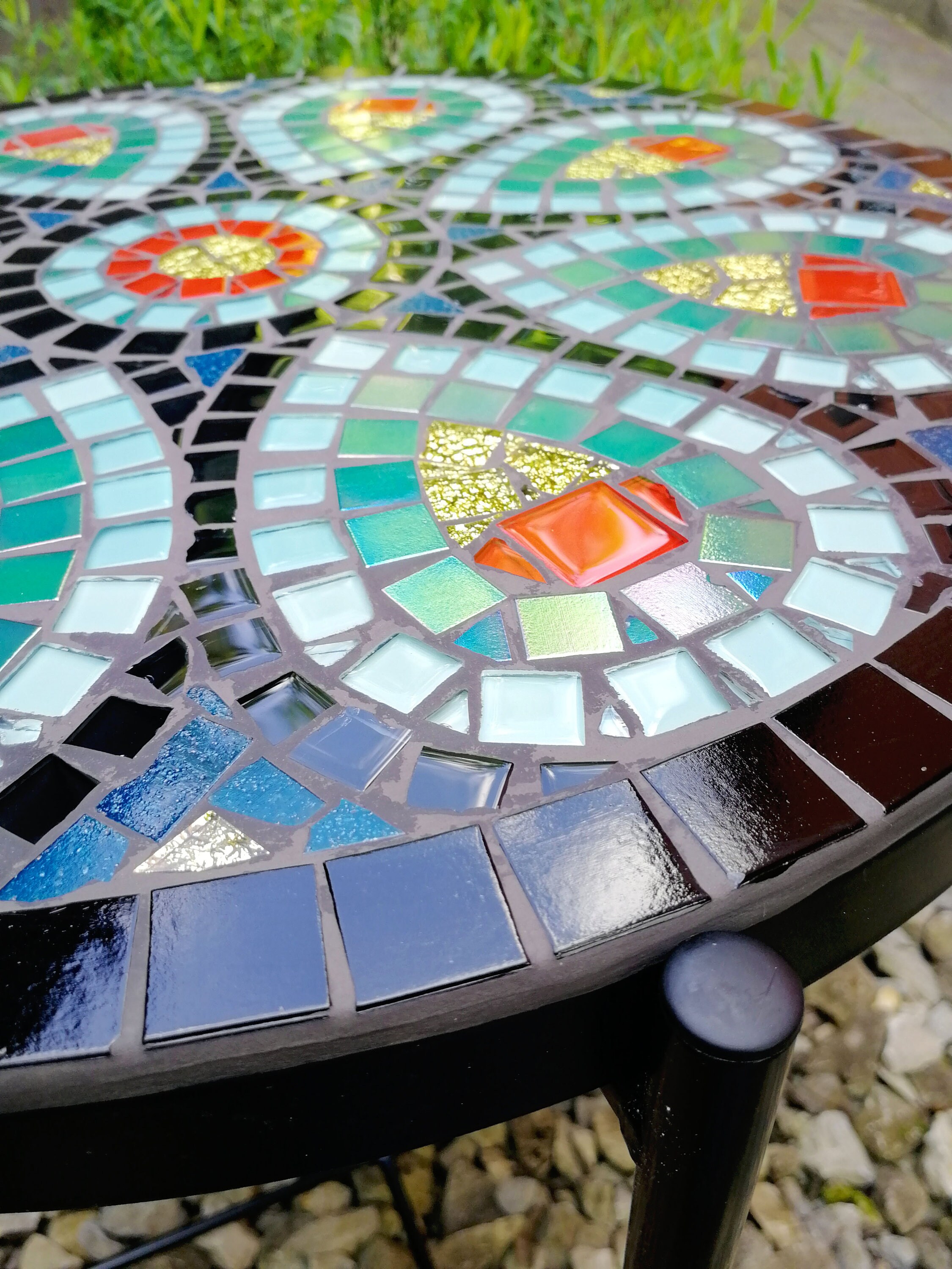 Mosaic Coffee & Tea Table | Etsy