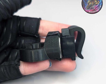 Hands-Free Magnetic Cane Clip, Accessibility Device, Designed by Kekreations, works on 22mm canes, strap or non-magnet version available