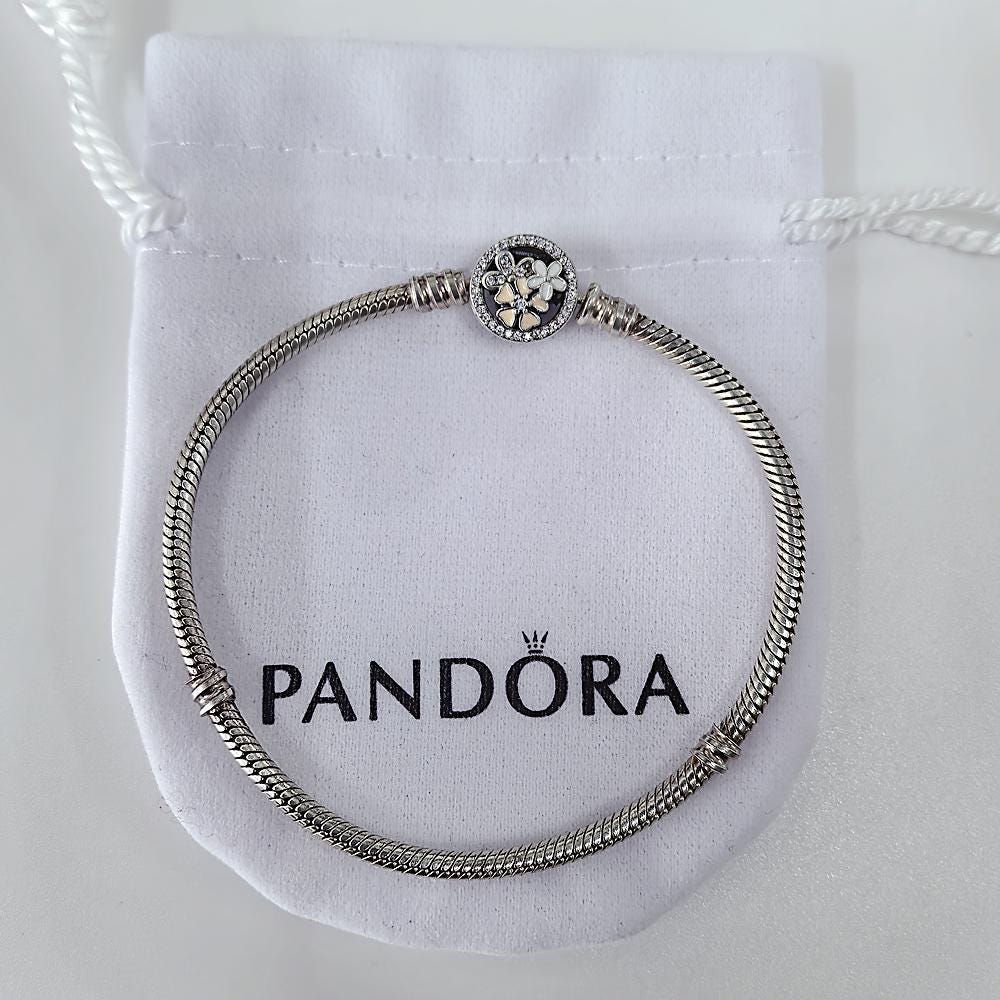 Pandora Flower Clasp Bracelet Poetic Blooms Ale 925 - Etsy