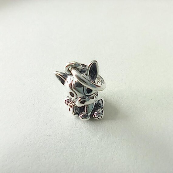Genuine Pandora Bull Terrier Charm Pandora Pandora Bulldog Puppy