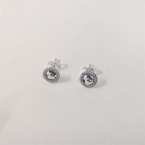 pandora forever hearts stud earrings