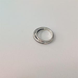 pandora triple band pavé ring s925 ale sterling silver