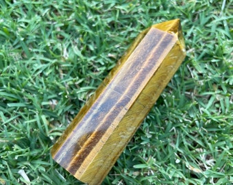 Tigers Eye Crystal Tower