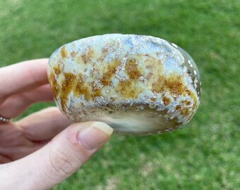 Agate crystal trinket bowl