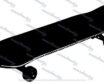 Skateboard SVG file