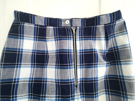 1970s checked flares - Original 70s checked trous… - image 3