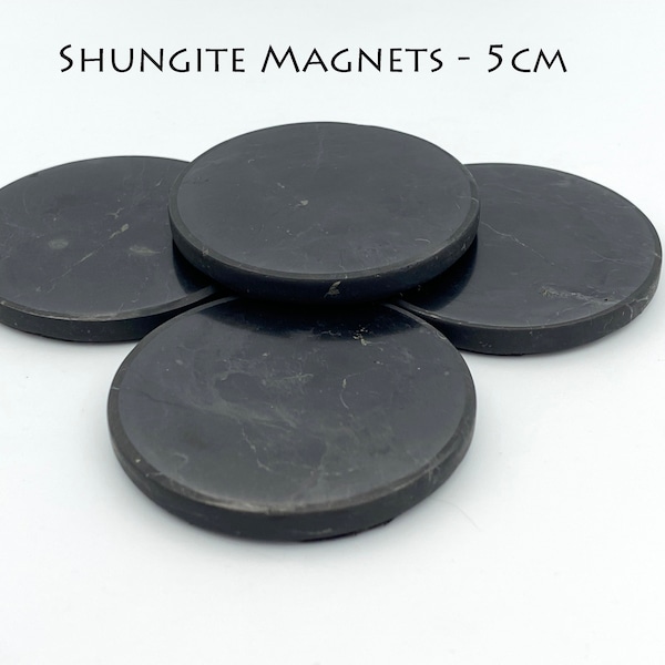 Shungite Magnet,  EMF Protector for House, Shungite Plates Set, EMF Radiation Blocker