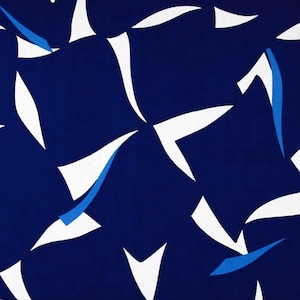 Ralph Lauren Monaco Zeilen Ocean Fabric verkocht door de Meter