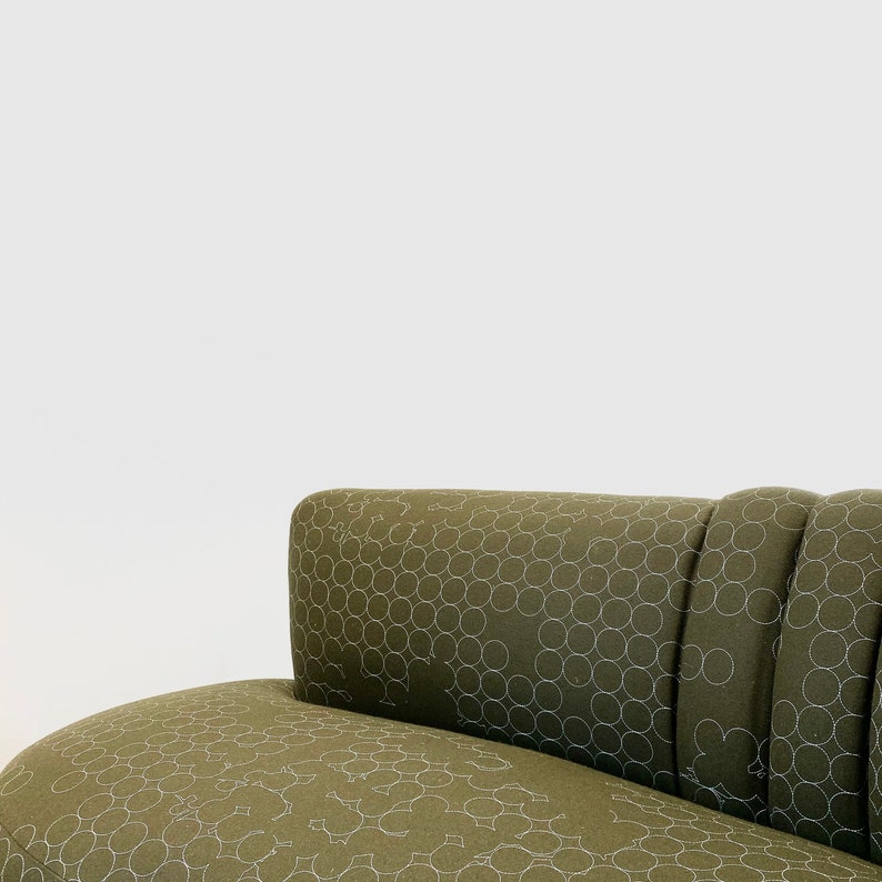 The Kidney Bean Sofa. 50's Style Mid century lounge. image 6
