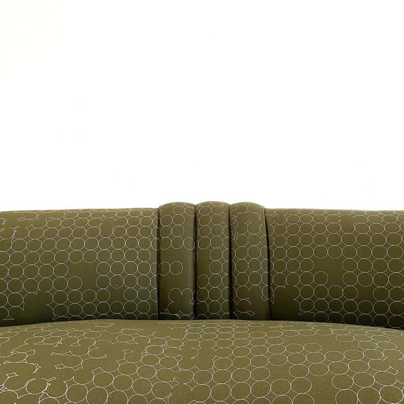 The Kidney Bean Sofa. 50's Style Mid century lounge. image 7