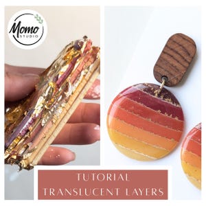 VIDEO TUTORIAL - Translucent Layers Technique - Digital Download - Polymer Clay Tutorials