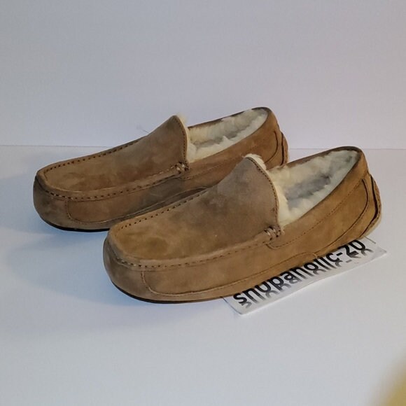 ugg ascot faux fur driver loafer