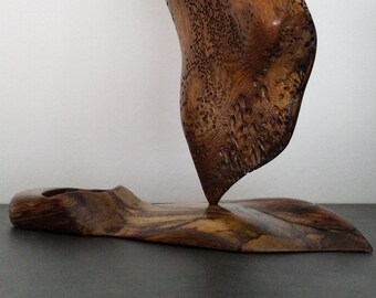 The boat of Hatshepsut, candleholder from AClast shop. Drift, wood, coastal, unique, hand, made, freestanding, table, floor, candle,holder.