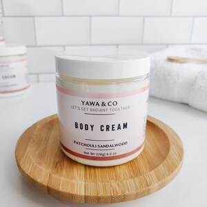 Hydrating Body Cream | Paraben-Free Body Cream | Hand Cream & Body Butter | Moisturizing Body Cream | Foot Cream - Patchouli Sandalwood