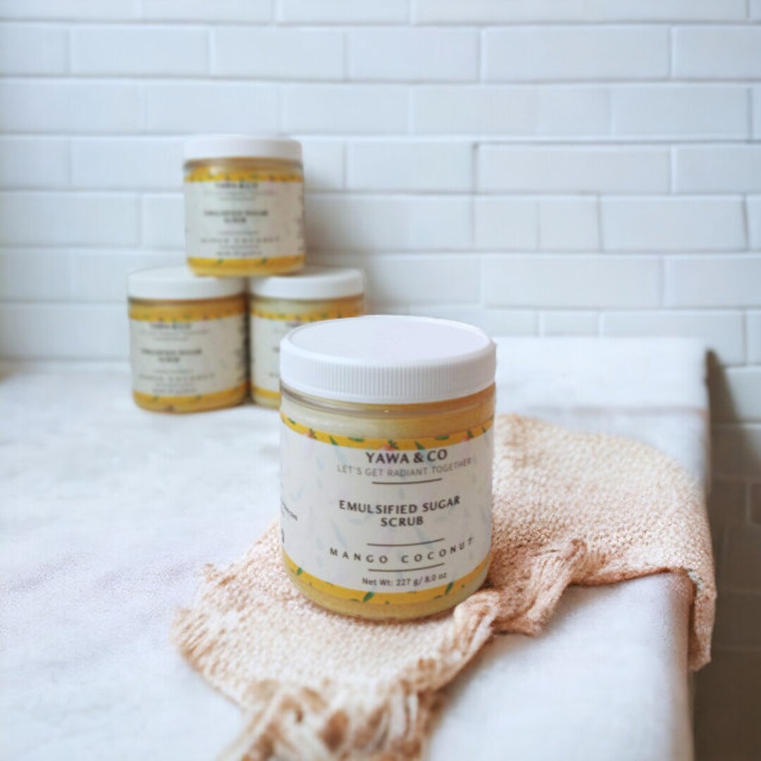 Emulsifying Body Scrub Whipped Sugar Scrub Hand Scrub & Body Scrub Moisturizing Body Scrub Foot