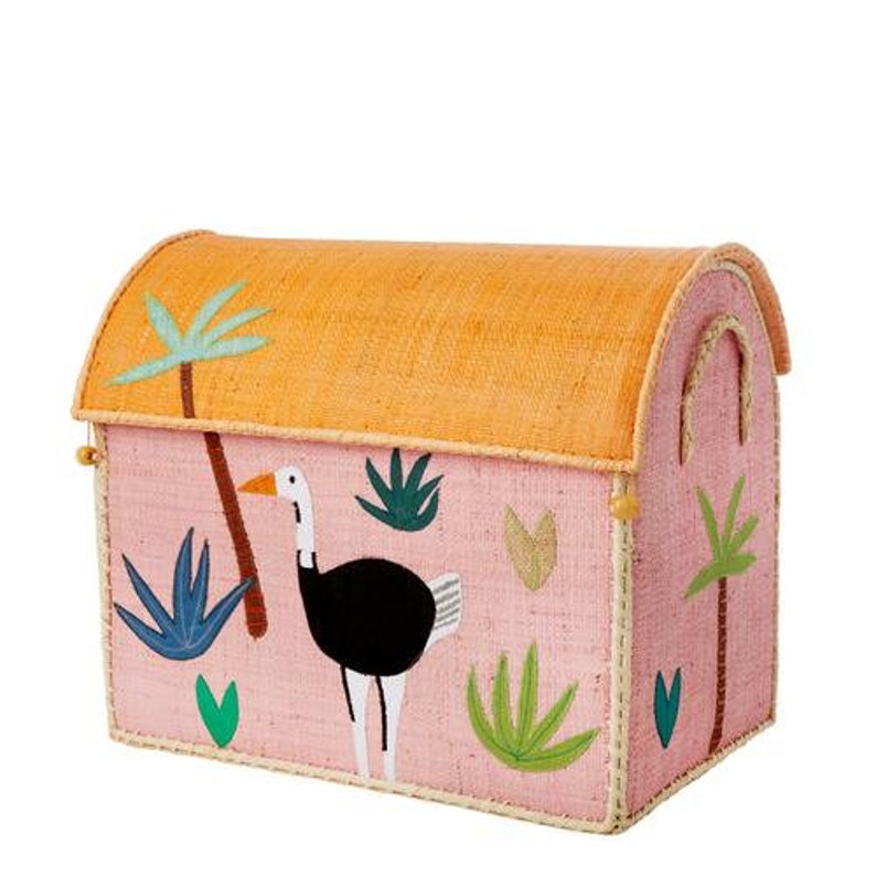 Handmade Toy Box in Rafia Toy Storage Baskets UK Kids Etsy UK