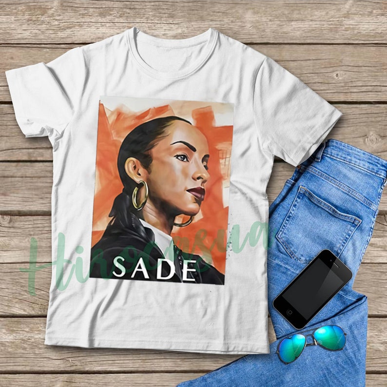 sade with gun t shirt