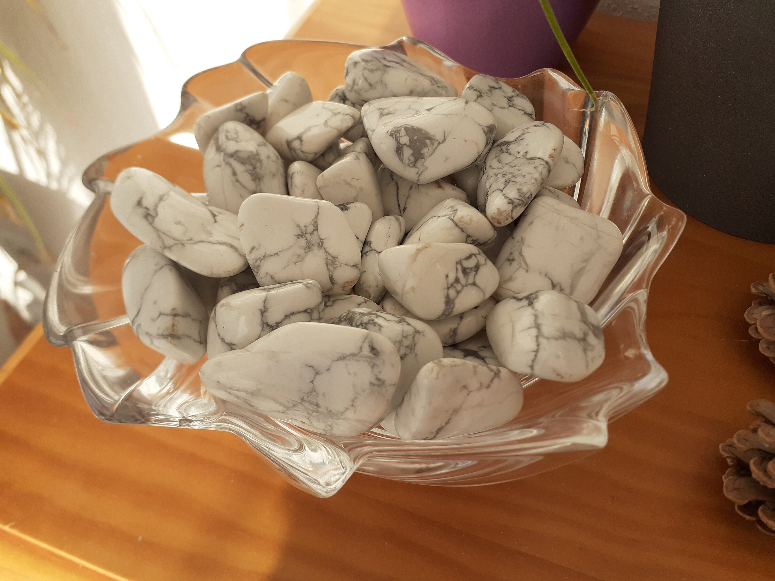 Pierre Roulée Howlite