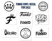 Funko Pop Vinyl Decal Stickers