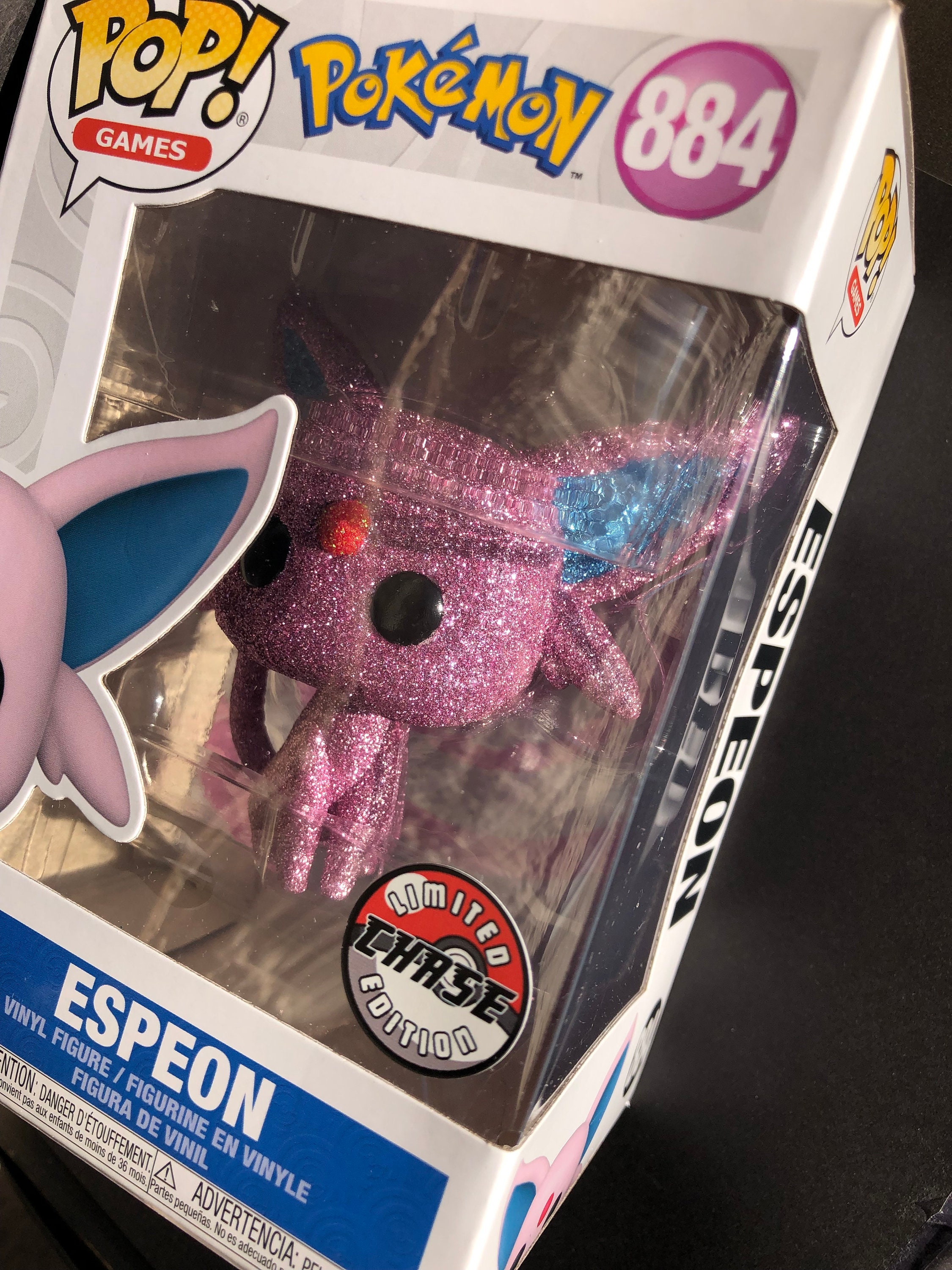 Diamond Espeon Custom Funko Pop Pokemon Figure 