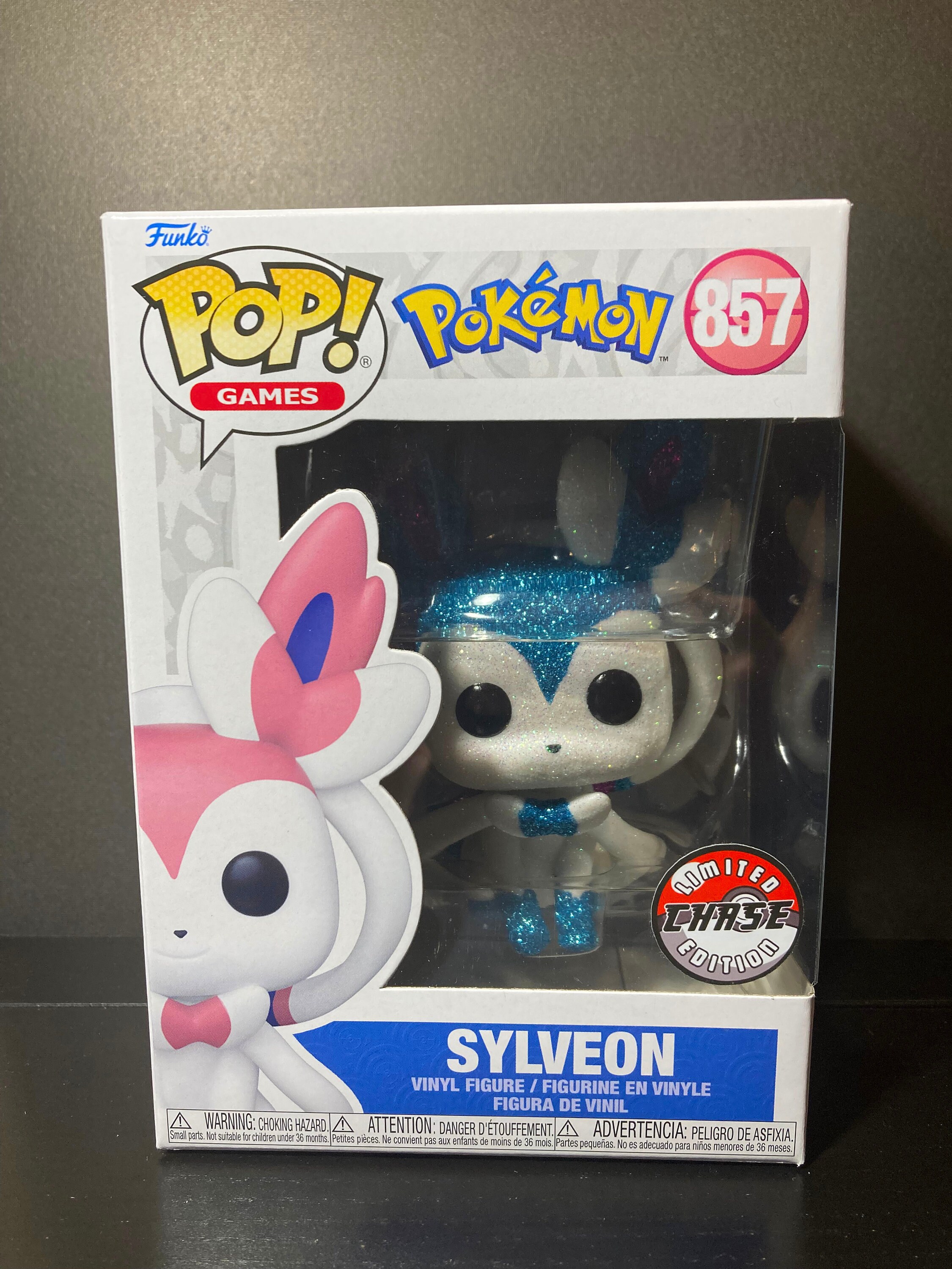 Shiny Sylveon Pokemon - Custom Funko Pop Figure - Etsy