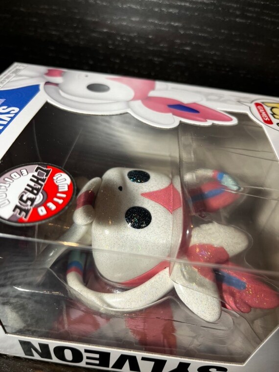 Custom Funko Pop - Holographic Sylveon Pokemon Pop Figure - Etsy