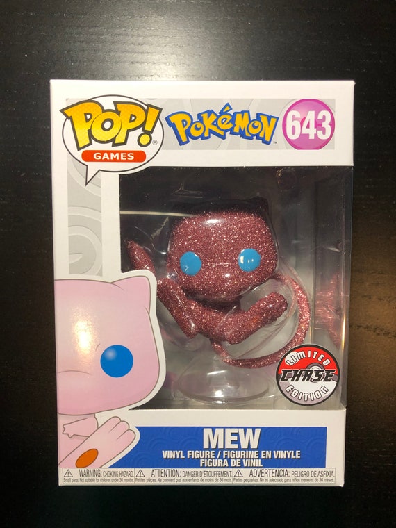Diamond Mew Custom Funko Pop Pokemon Figure Etsy UK
