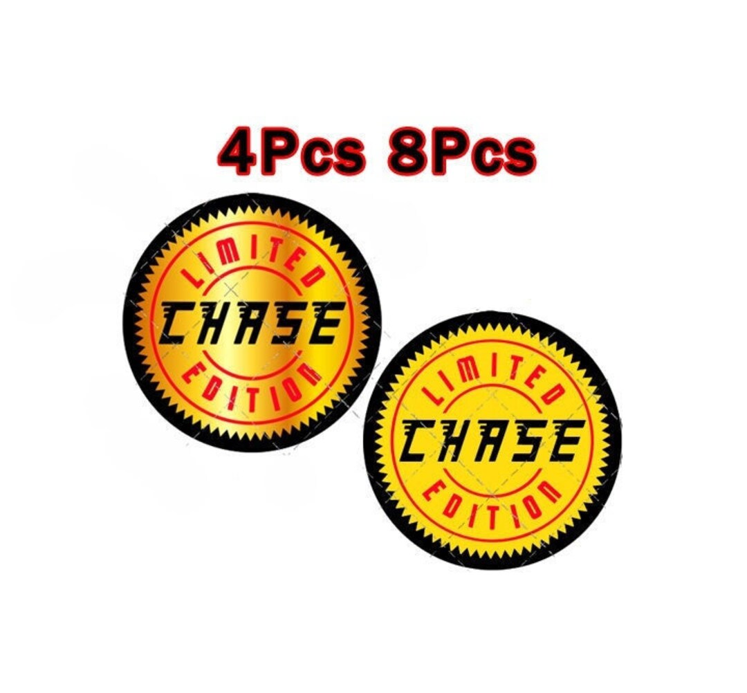 Chase Limited Edition Funko Stickers 1x1 - Etsy