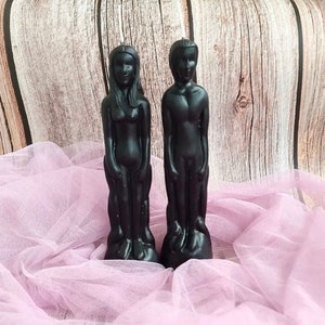 Handmade Spell Candle with Enchanting Figurine for Rituals