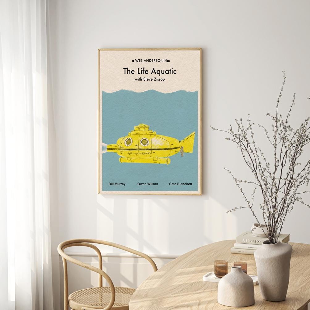 ライフ・アクアティック with スティーブ・ズィスー 映画ポスター