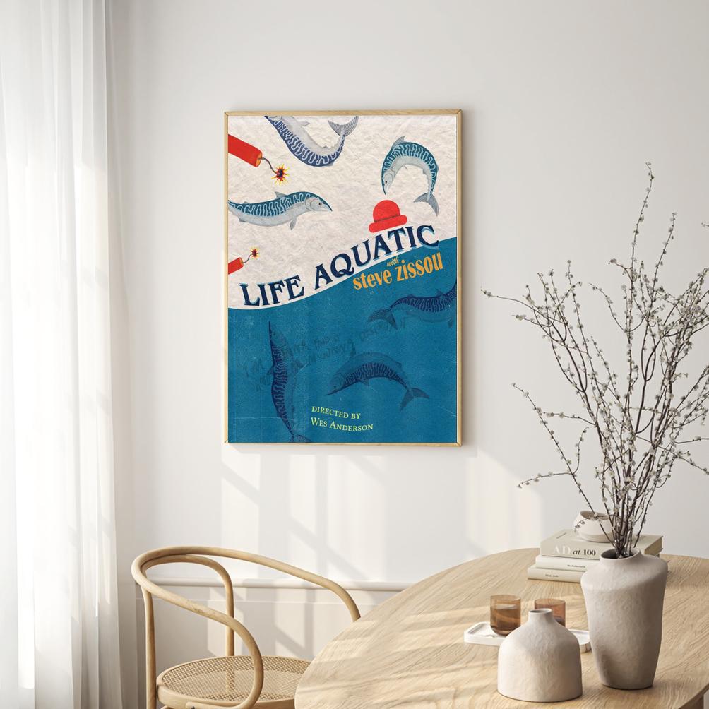 ライフ・アクアティック with スティーブ・ズィスー 映画ポスター