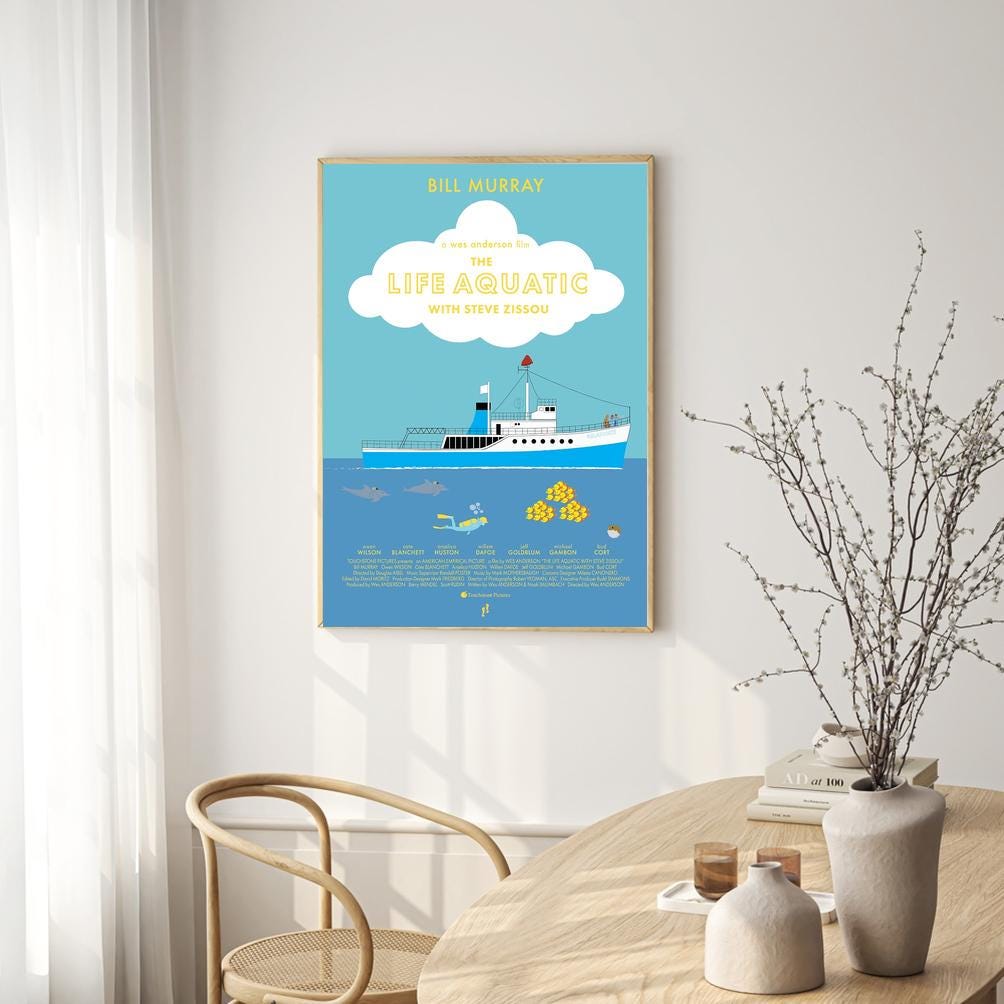 ライフ・アクアティック with スティーブ・ズィスー 映画ポスター