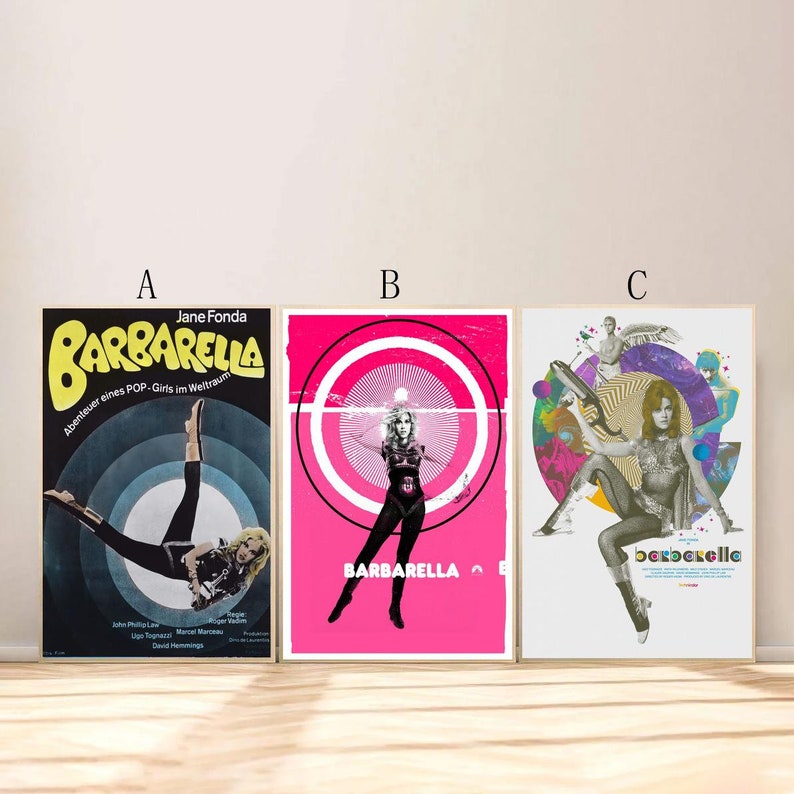 Barbarella Movie Poster for Living Room Bedroom Decor (frame is Not ...