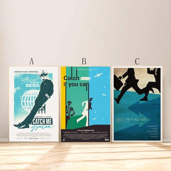 Catch Me If You Can Movie Poster - Etsy