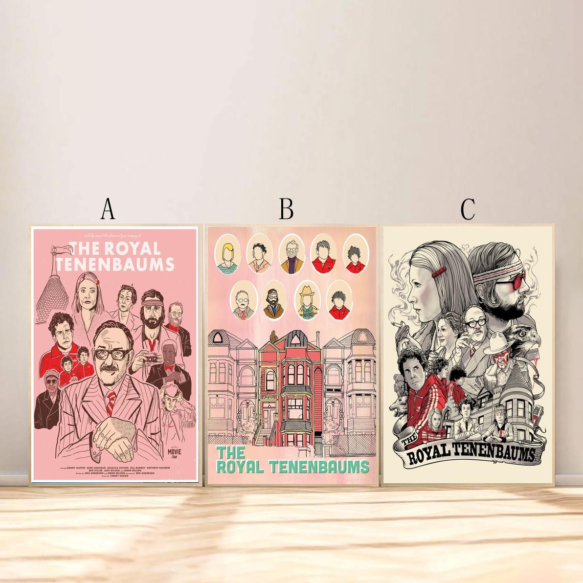 The Royal Tenenbaums Movie Poster For Living Room Bedroom Decor (Frame is not included!!)