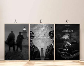 The Lighthouse Movie Poster For Living Room Bedroom Decor (Frame is not included!!)