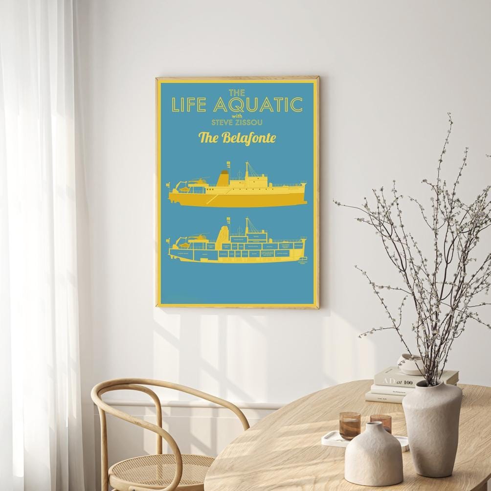 ライフ・アクアティック with スティーブ・ズィスー 映画ポスター