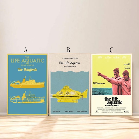 ライフ・アクアティック with スティーブ・ズィスー 映画ポスター