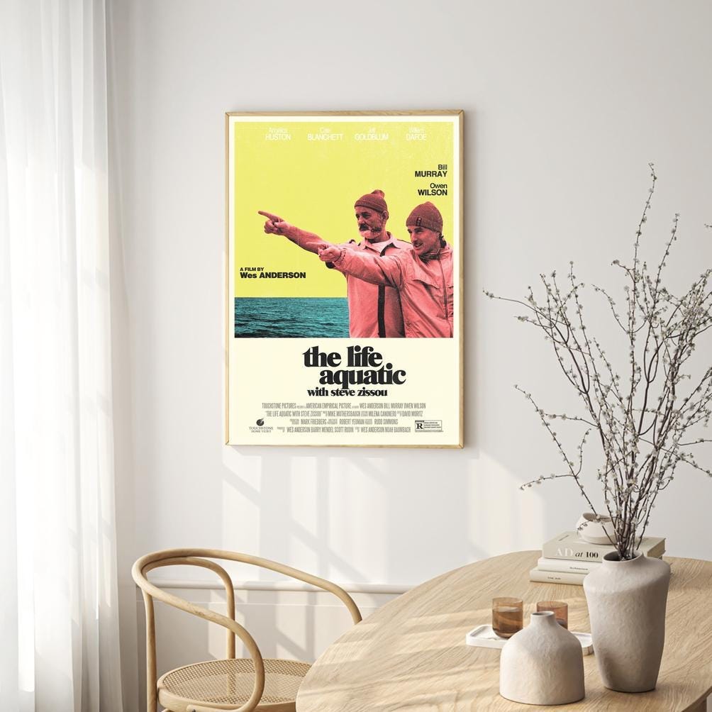 ライフ・アクアティック with スティーブ・ズィスー 映画ポスター