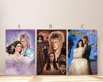 Labyrinth Movie Poster For Living Room Bedroom Decor (Frame is not included!!)