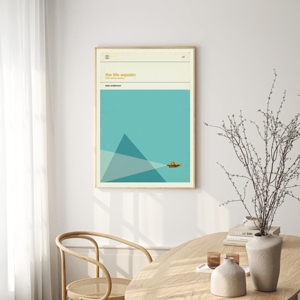 ライフ・アクアティック with スティーブ・ズィスー 映画ポスター