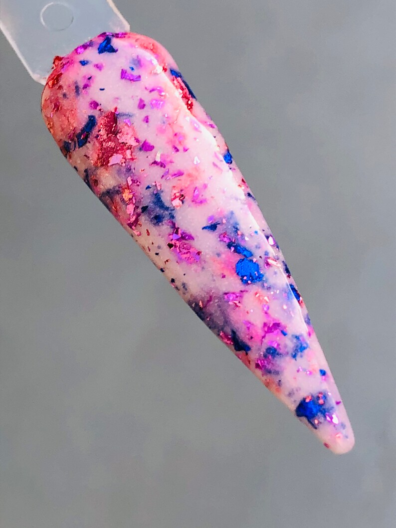 Candy Floss Acrylic Nail Dip Powder Etsy