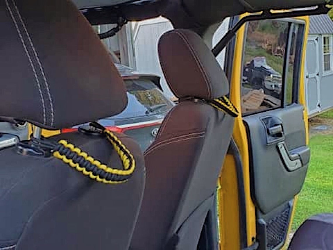Set of 6 Jeep Wrangler Paracord Grab Handles Etsy