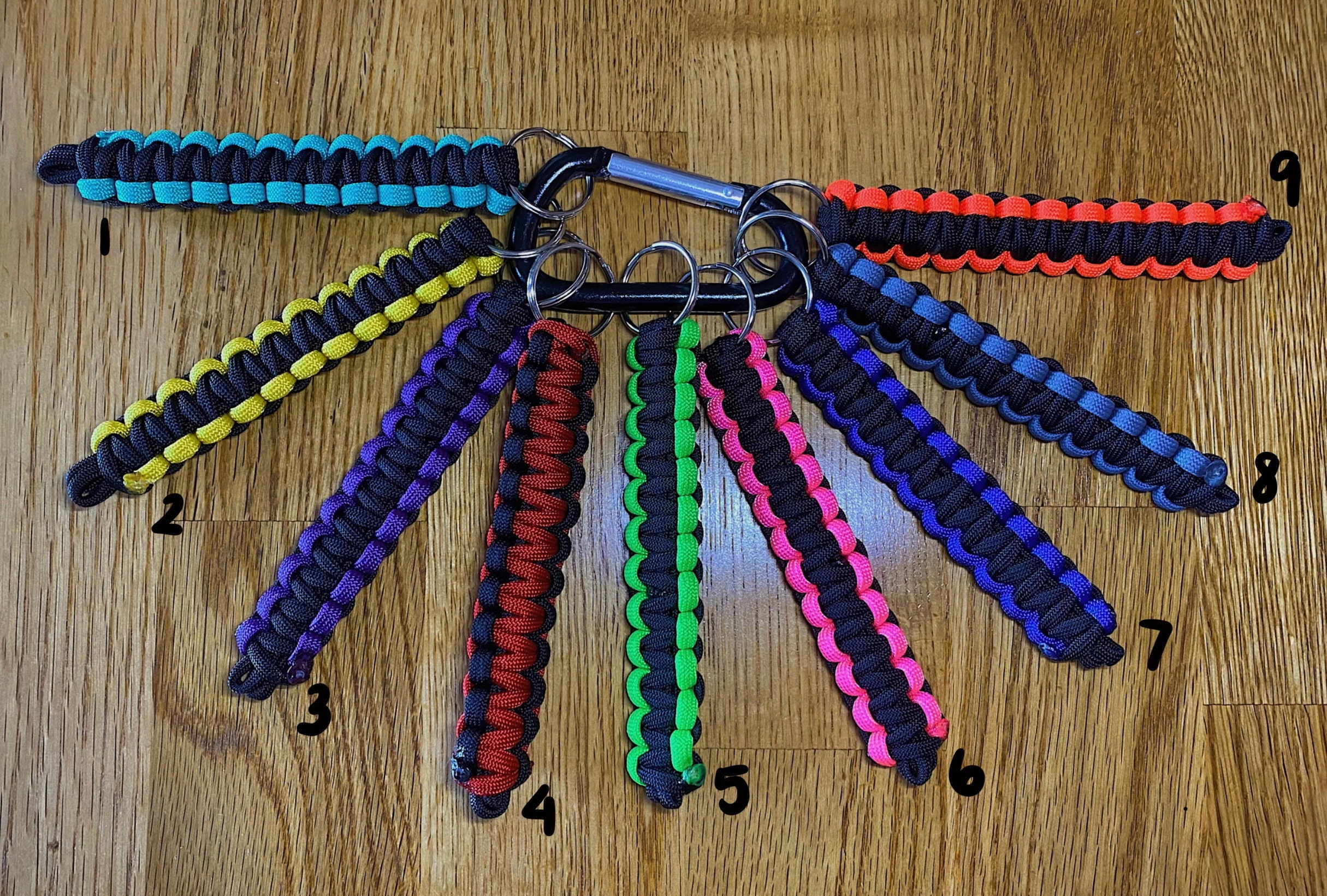 Set of 6 Jeep Wrangler Paracord Grab Handles Etsy