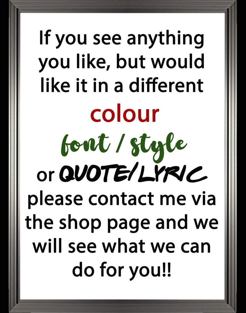 Always Remember Us This Way Lyric Art | Etsy