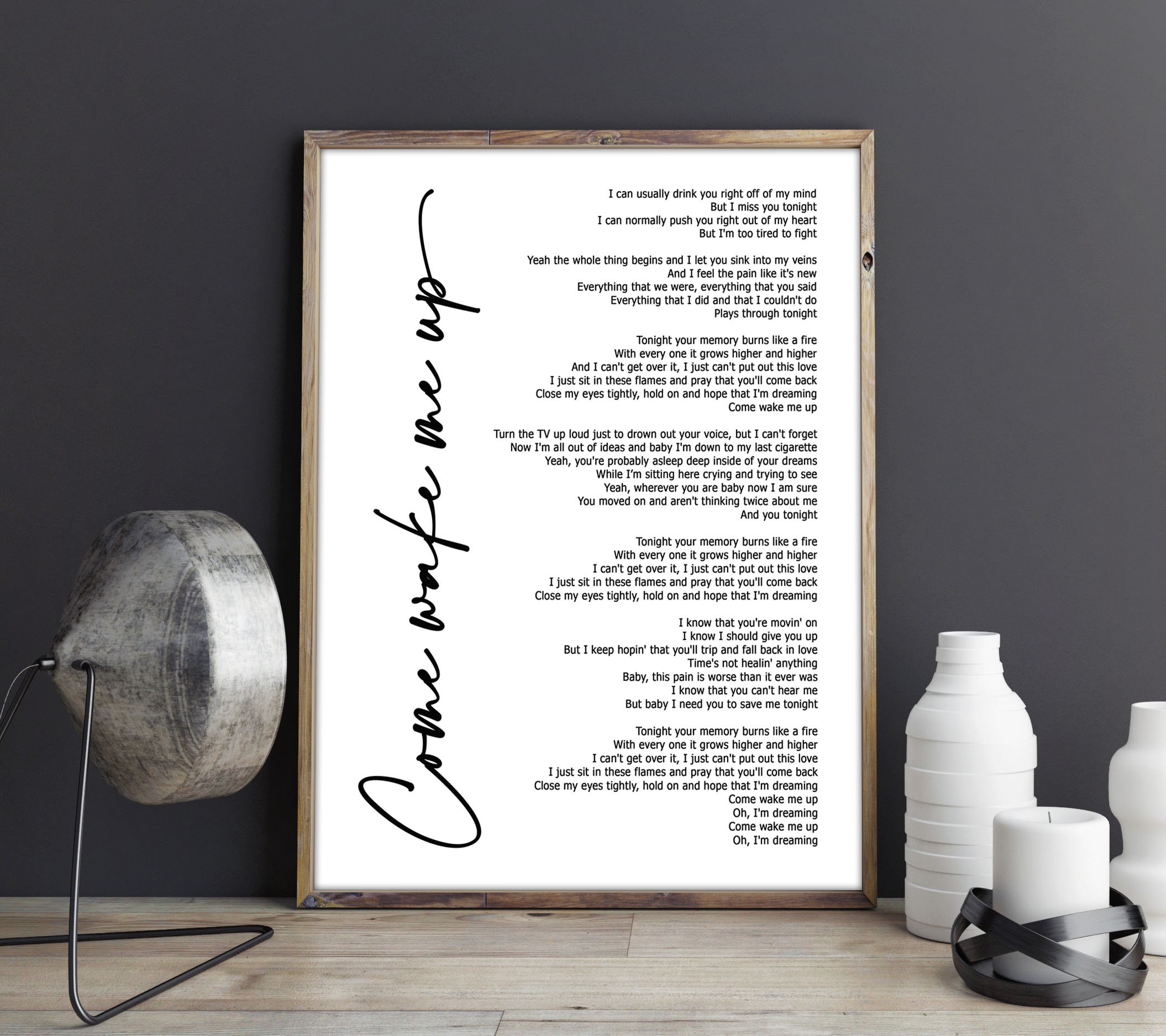Wake Me Up Lyrics