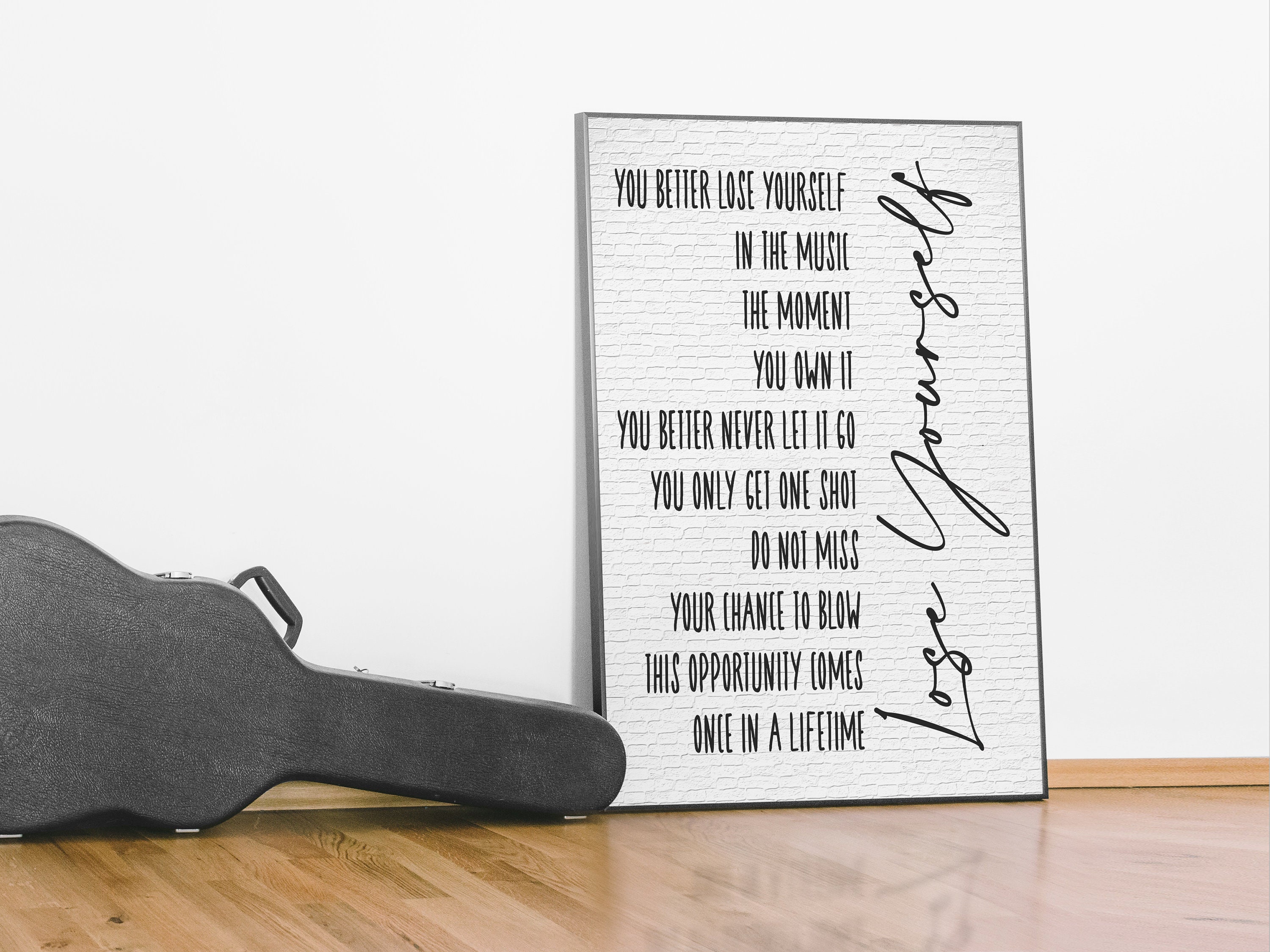 Mockingbird Digital Download Instant Print Lyric Art -  Denmark